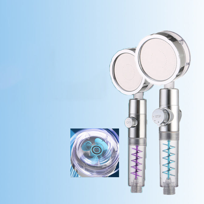 BowLift | Creative Metal Shower Head Adjustable Water Flow Round Handheld Shower Head