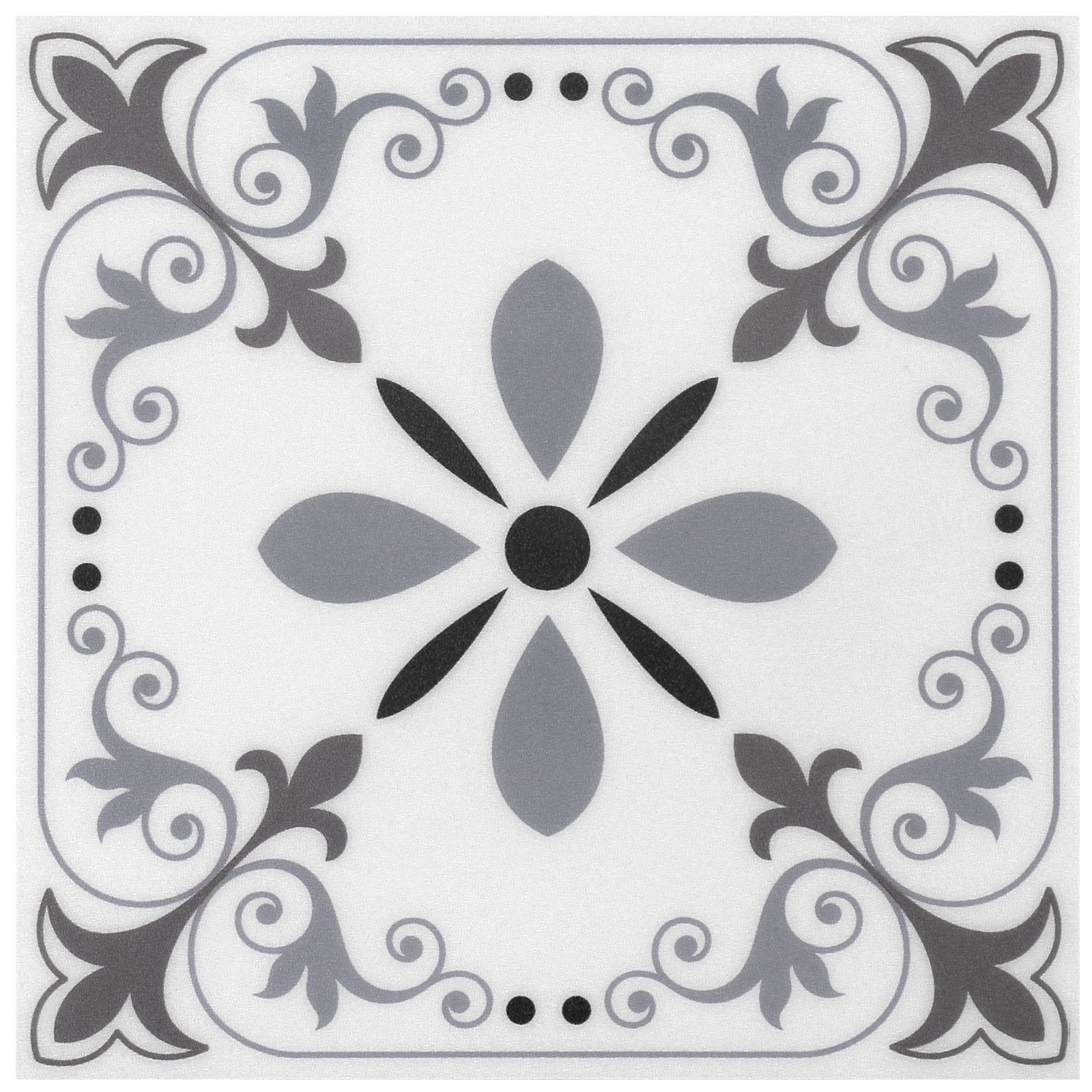 BowLift | Print PVC Peel & Stick Tile Field Tile for Kitchen and Bathroom Back Wall