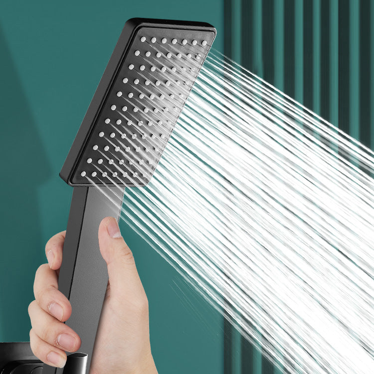 BowLift | Contemporary Handheld Supercharged Shower Head Square Turbo Spray Head