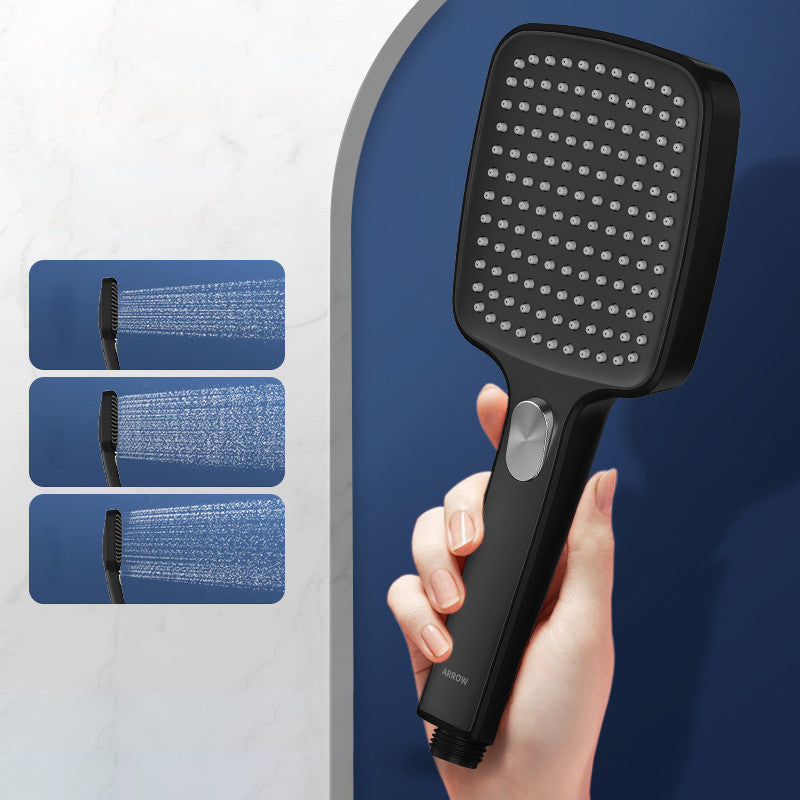 BowLift | Contemporary Handheld Showerhead Square Three-Speed Spray Head
