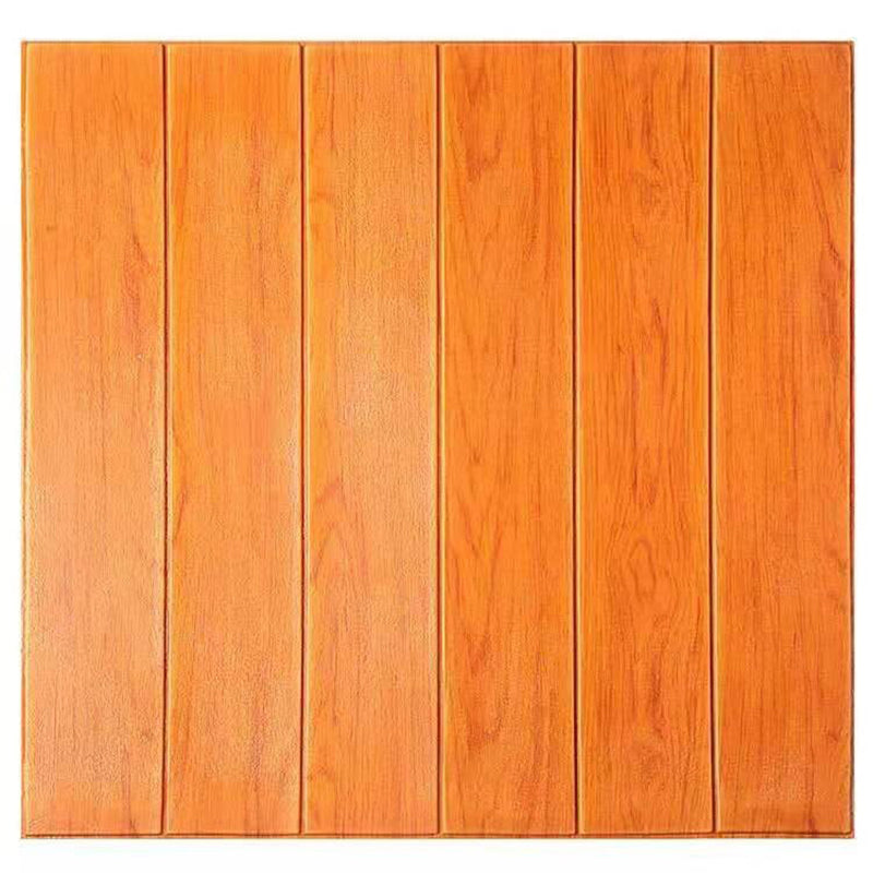BowLift | Modern Tin Back Wall Panel Smooth Wall Ceiling Wood Grain Design Set of 1
