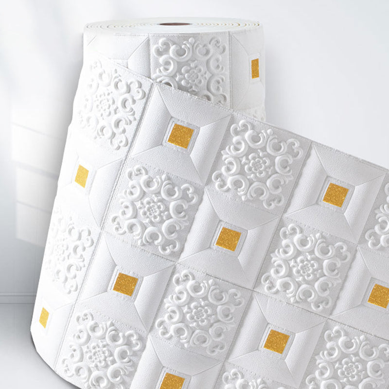 BowLift | Dreamy Style Pearl Wall Paneling PVC Wall Access Panel Peel and Stick Wall Tile