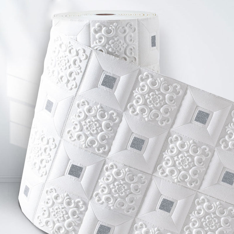 BowLift | Dreamy Style Pearl Wall Paneling PVC Wall Access Panel Peel and Stick Wall Tile