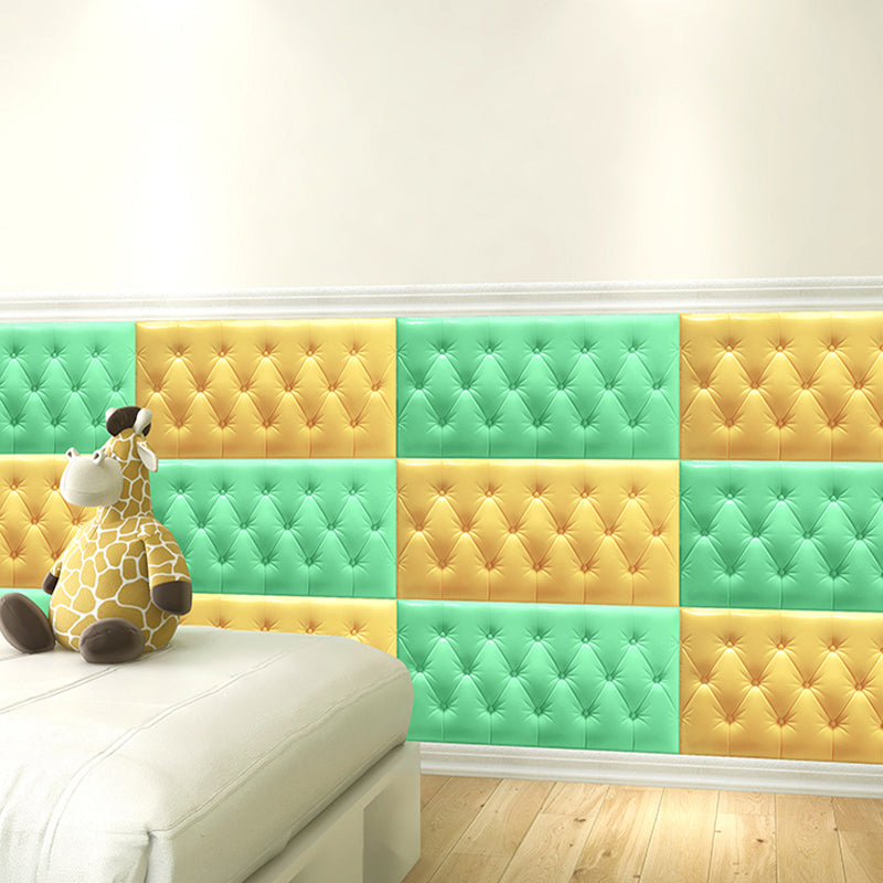 BowLift | Modern Wall Panel Smooth Wall Indoor Upholstered Board Set of 4