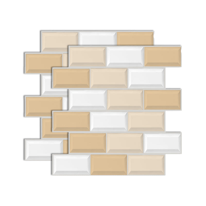 BowLift | Plastic Peel-and-Stick Tiles Indoor Subway Tiles Wallpaper with waterproof