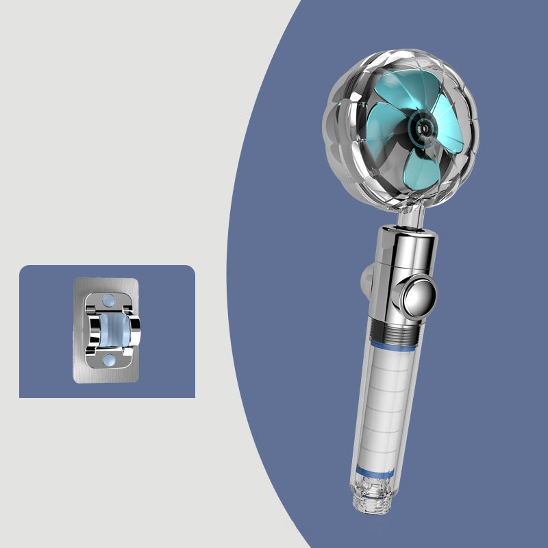 BowLift | Contemporary Hand Shower Round Plastic Hand Shower with Adjustable Spray Pattern