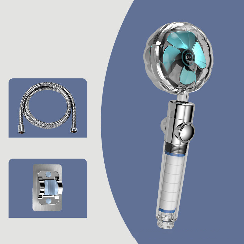 BowLift | Contemporary Hand Shower Round Plastic Hand Shower with Adjustable Spray Pattern