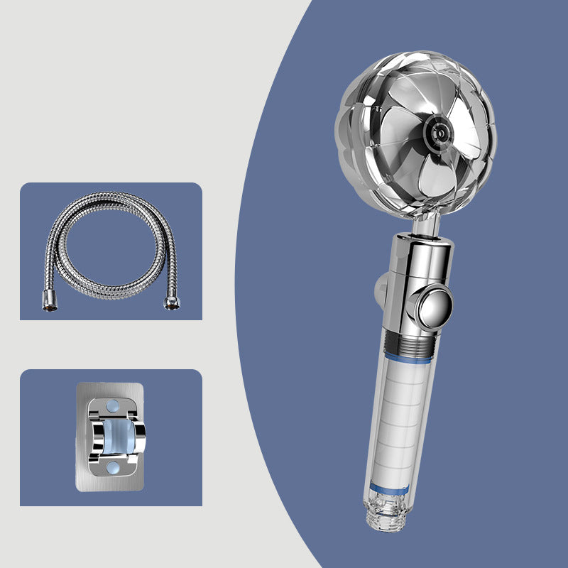 BowLift | Contemporary Hand Shower Round Plastic Hand Shower with Adjustable Spray Pattern