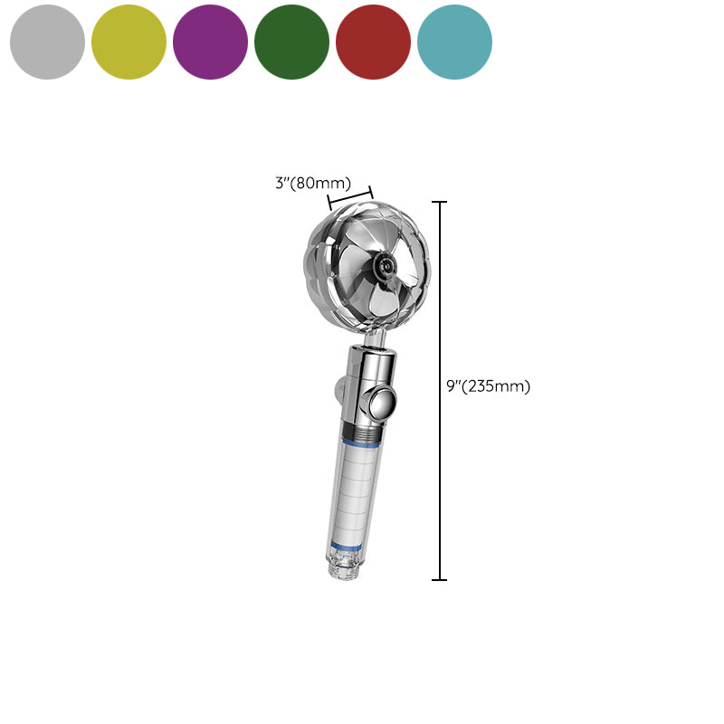 BowLift | Contemporary Hand Shower Round Plastic Hand Shower with Adjustable Spray Pattern