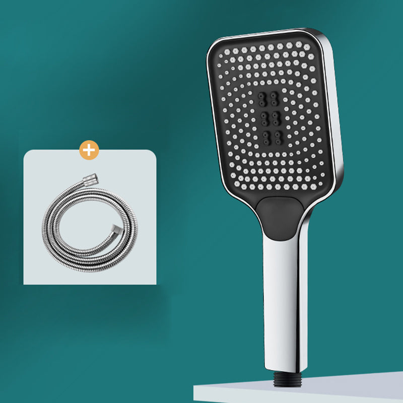 BowLift | Contemporary Handheld Supercharged Showerhead Square 3 Settings Spray Head