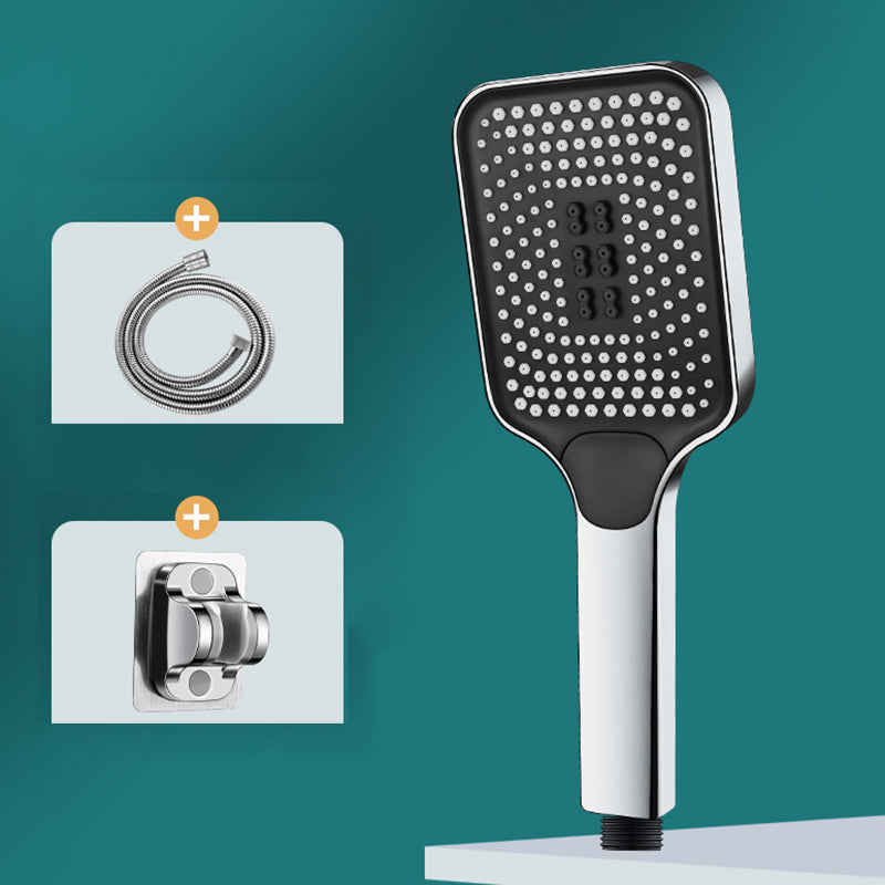 BowLift | Contemporary Handheld Supercharged Showerhead Square 3 Settings Spray Head