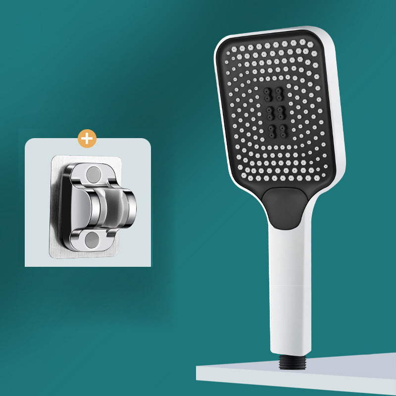 BowLift | Contemporary Handheld Supercharged Showerhead Square 3 Settings Spray Head