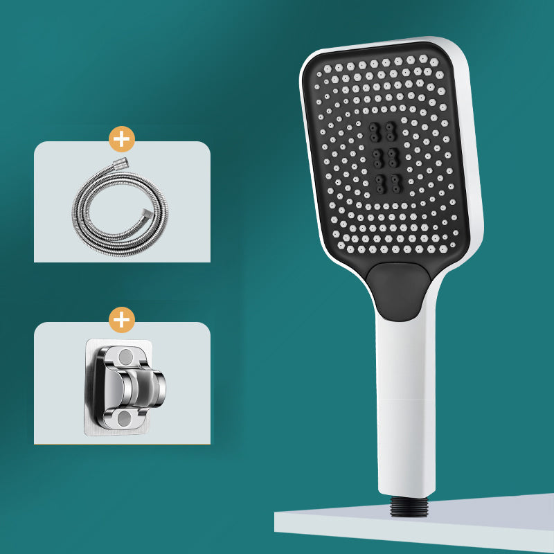 BowLift | Contemporary Handheld Supercharged Showerhead Square 3 Settings Spray Head
