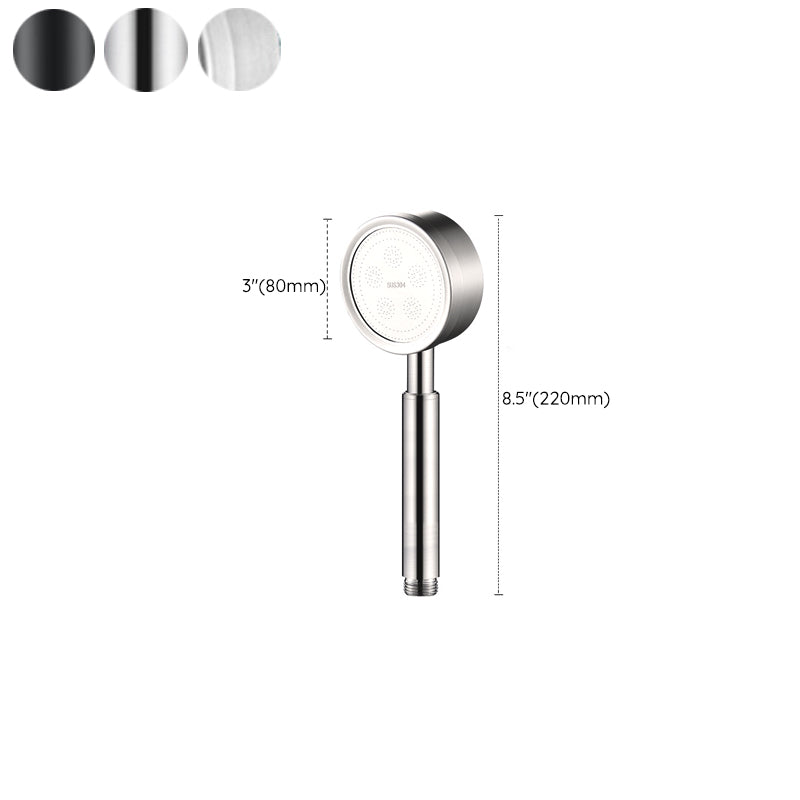 BowLift | Classic Round Shower Head Metal Standard Handheld Shower Head