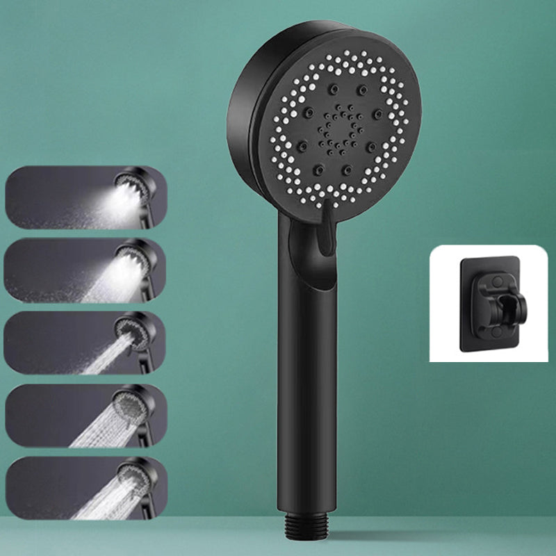 BowLift | Classic Plastic Shower Head 5 Settings Round Handheld Shower Heads