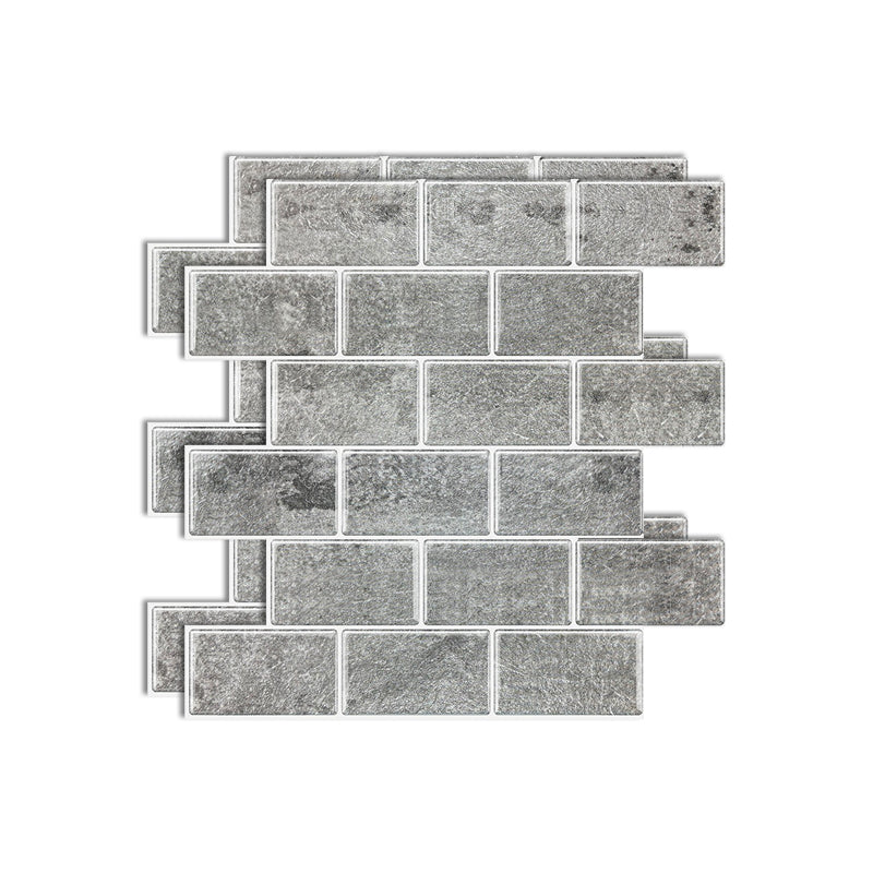 BowLift | Matte Square Peel & Stick Tile Stone Composite Subway Tile for Kitchen Backsplash