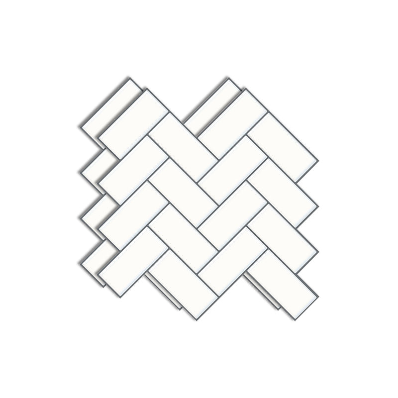BowLift | Matte Square Peel & Stick Tile Stone Composite Subway Tile for Kitchen Backsplash