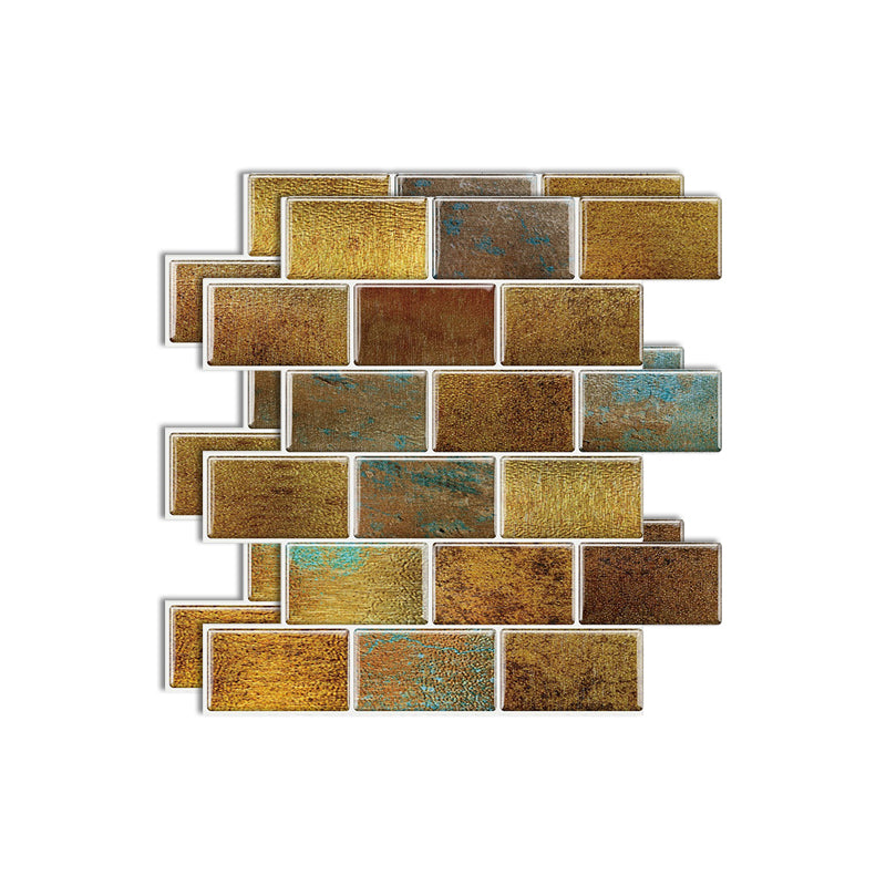 BowLift | Matte Square Peel & Stick Tile Stone Composite Subway Tile for Kitchen Backsplash