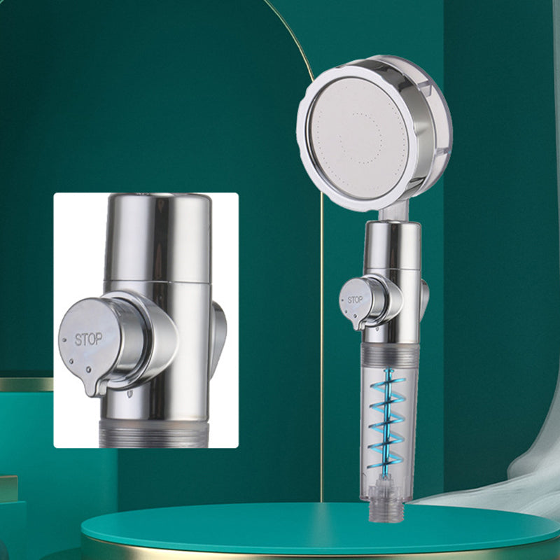 BowLift | Plastic Shower Head Round Handheld Shower Head with Adjustable Water Flow