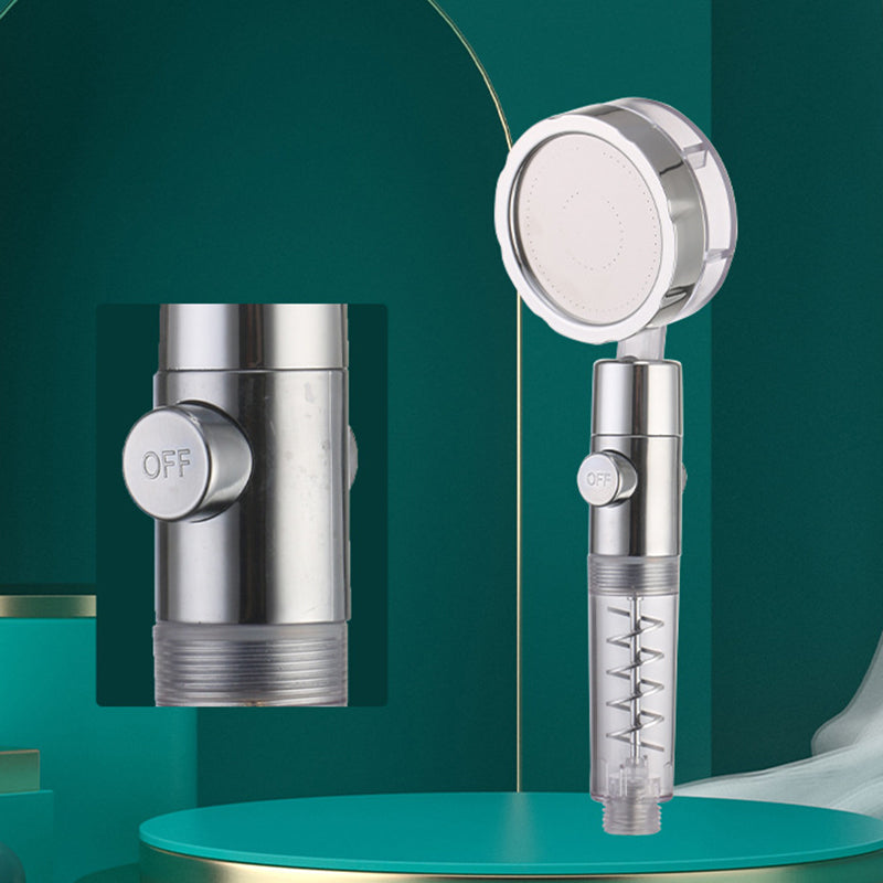 BowLift | Plastic Shower Head Round Handheld Shower Head with Adjustable Water Flow