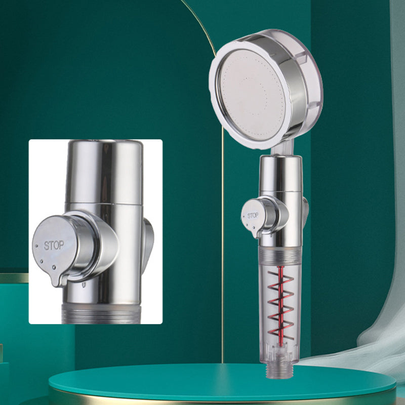 BowLift | Plastic Shower Head Round Handheld Shower Head with Adjustable Water Flow