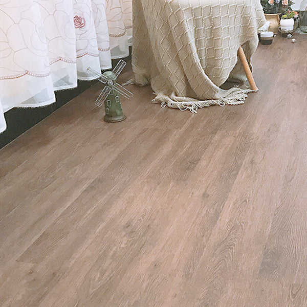BowLift | Smooth PVC Flooring Peel and Stick Wood Look Rectangular Vinyl Flooring