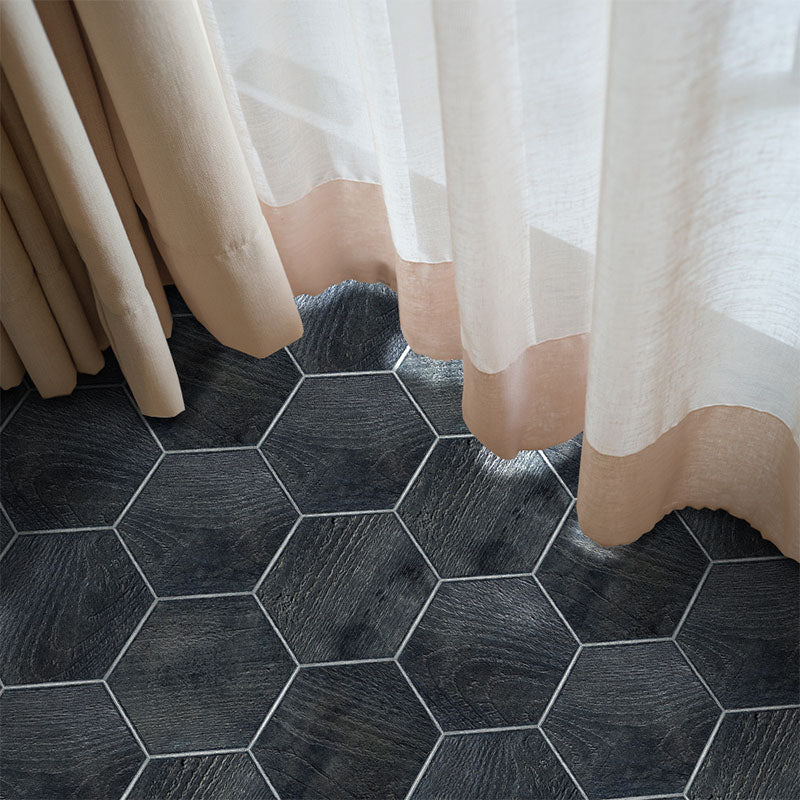 BowLift | Peel & Stick Vinyl Flooring Dark Matte Vinyl Floors with Stone Look