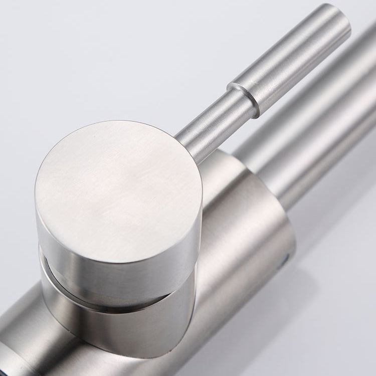 BowLift | Deck Mounted Copper Bathtub Faucet Low Arc Central Bathtub Filler Trim