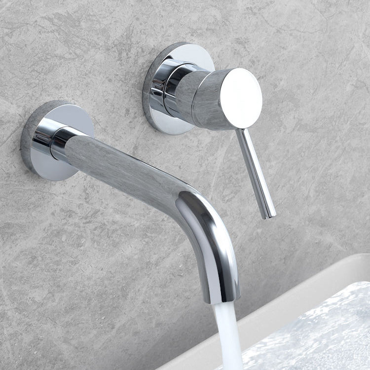 BowLift | Wall-mounted Bronze Bathtub Filler Double Handles Bathtub Spout Bathtub Faucet Trim