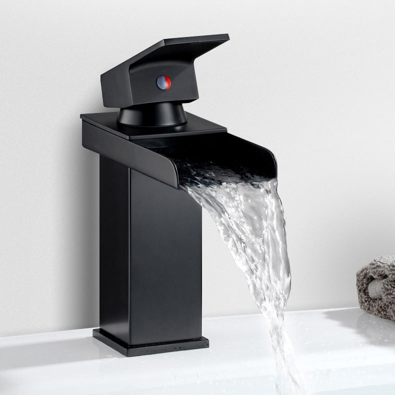 BowLift | Basin faucet lever handle waterfall outlet bathroom fixture