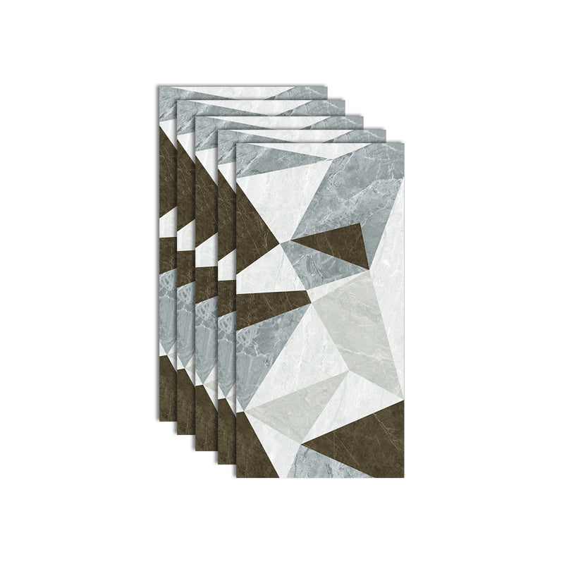 BowLift | Plastic Peel and Stick Wall Tile Waterproof Single Panel Wallpaper with Rectangular Shape