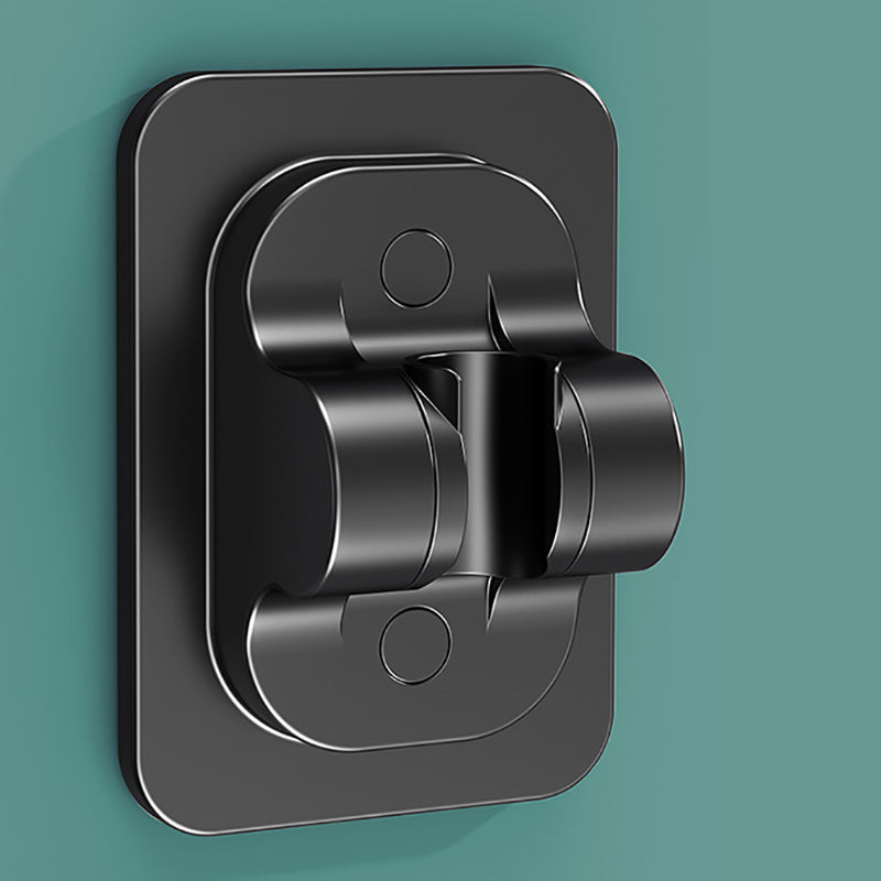 BowLift | Modern 6 Setting Shower Head Adjustable Spray Pattern Matt Black Round Shower Head