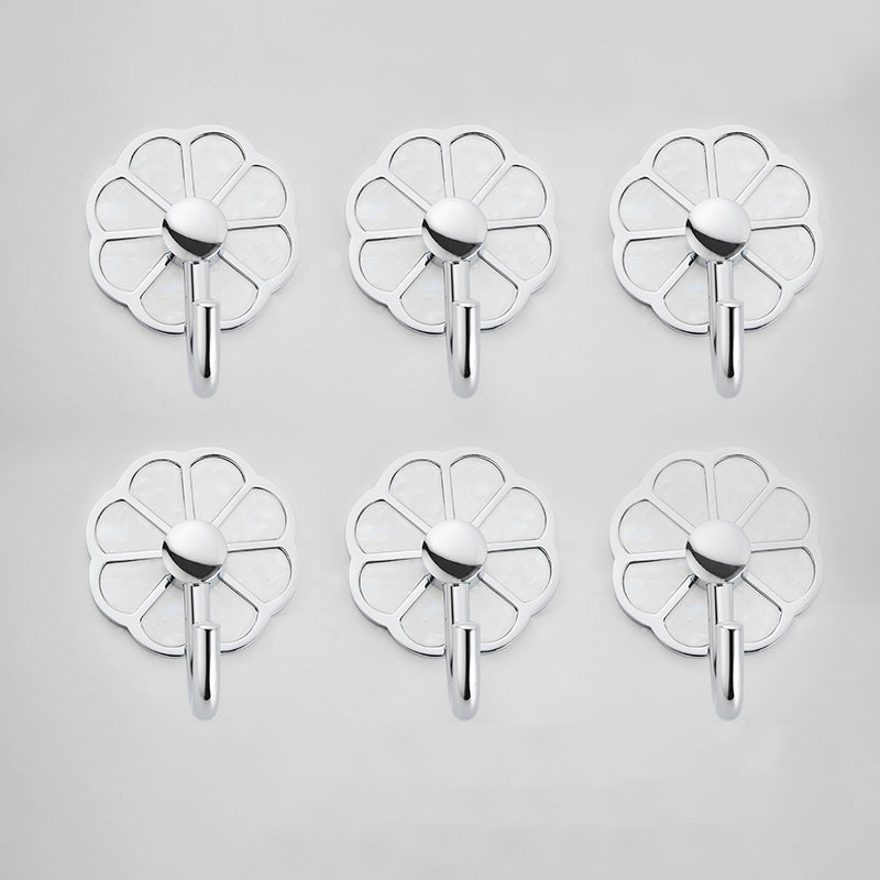 BowLift | Polished 10-piece bathroom accessory set metal corrosion-resistant bathrobe hooks
