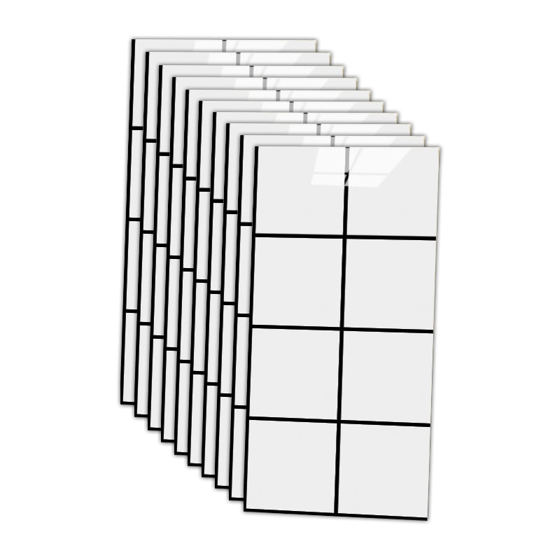 BowLift | 12" x 24" Marbling Single Panel Waterproof Splashback Wall Tile for Bathroom