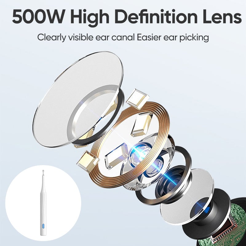 BowLift | HD Camera Ear Wax Remover Kit