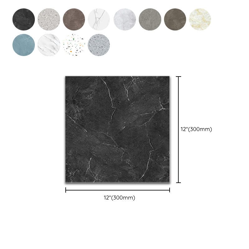 BowLift | Peel & Stick Vinyl Floor Smooth Vinyl Flooring with Marble Look