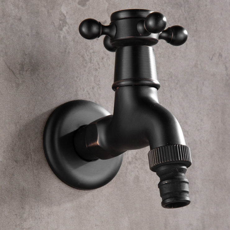 BowLift | Wide Bathroom Sink Faucet Wall-Mounted Cross Handle Faucet