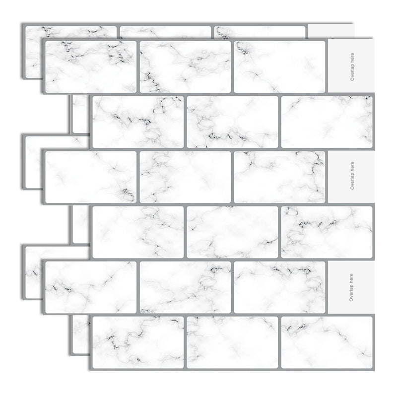 BowLift | Plastic Peel & Stick Subway Tile Modern Simple Peel & Stick Subway Tile