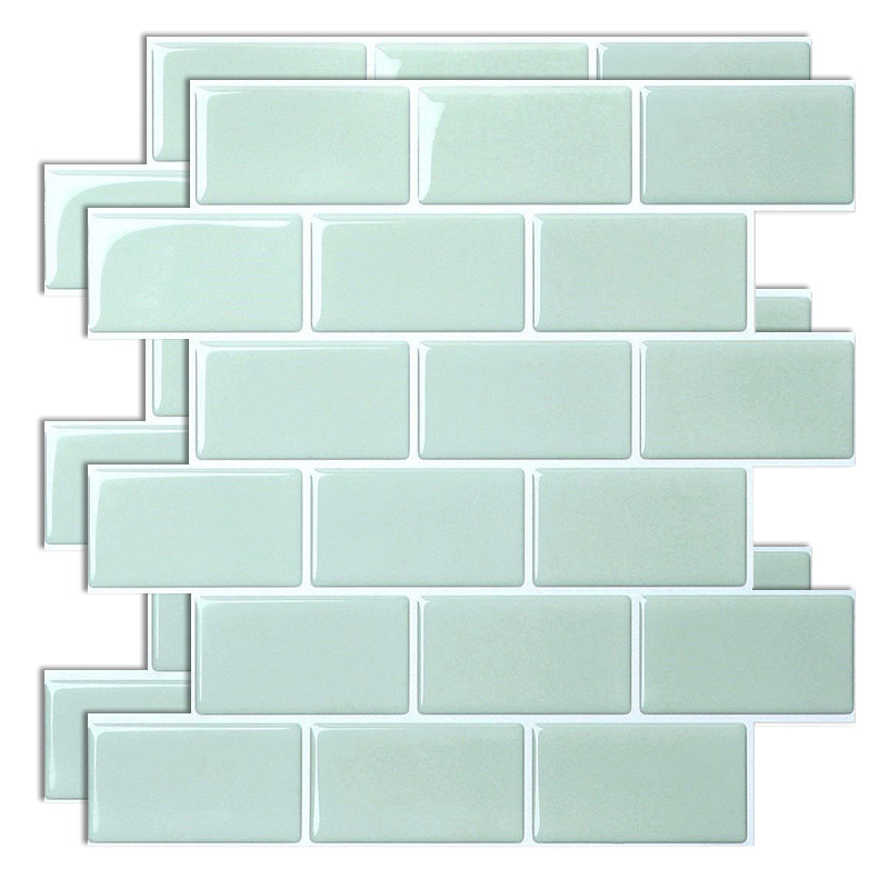 BowLift | Plastic Peel & Stick Subway Tile Modern Easy Peel & Stick Subway Tile