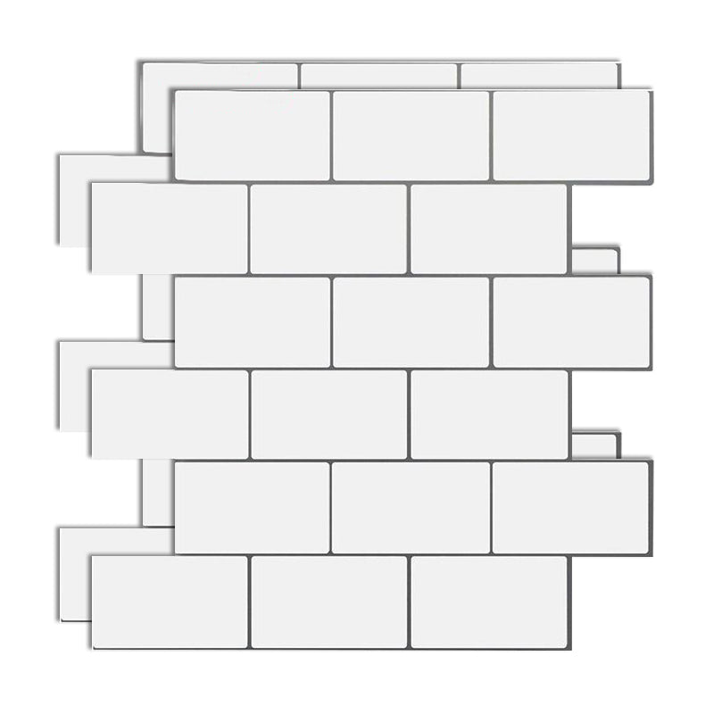 BowLift | Plastic Peel & Stick Subway Tile Modern Simple Peel & Stick Subway Tile