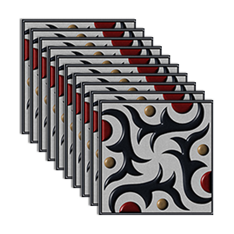 BowLift | PVC peel and stick backsplash mosaic tiles wallpaper with square shape