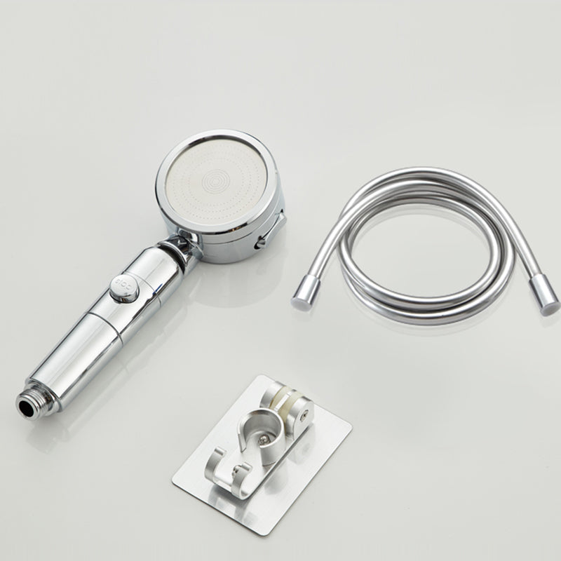 BowLift | Contemporary 3 Jet Shower Head Adjustable Spray Pattern Rotatable Handheld Shower