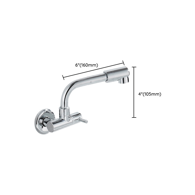 BowLift | Wall-mounted metal bathtub filler with low arc waterfall bathtub faucet
