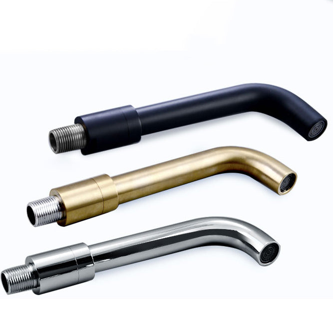 BowLift | Wall-mounted Metallic Bathtub Faucet Low Arc Pipe Bathtub Tap