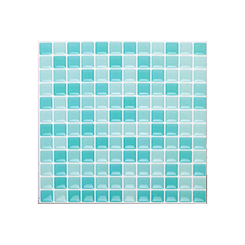 BowLift | Plastic Peel & Stick Mosaic Tile Waterproof Peel & Stick Mosaic Tile with Square Shape