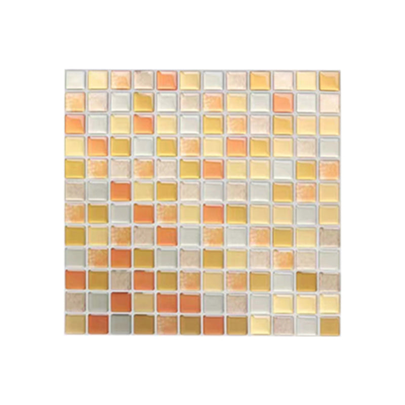 BowLift | Plastic Peel & Stick Mosaic Tile Waterproof Peel & Stick Mosaic Tile with Square Shape