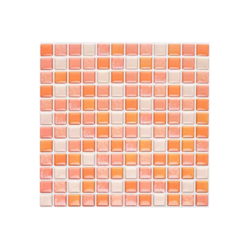 BowLift | Plastic Peel & Stick Mosaic Tile Waterproof Peel & Stick Mosaic Tile with Square Shape