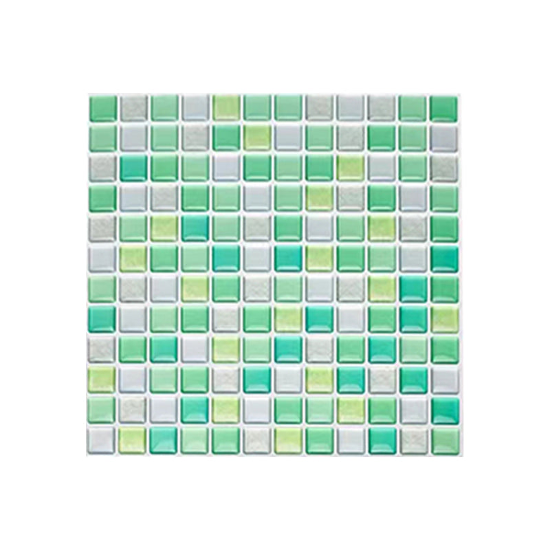 BowLift | Plastic Peel & Stick Mosaic Tile Waterproof Peel & Stick Mosaic Tile with Square Shape