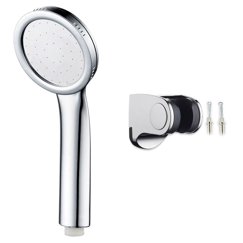 BowLift | Contemporary Silver Round Shower Head Water Efficient Standard Spray Head