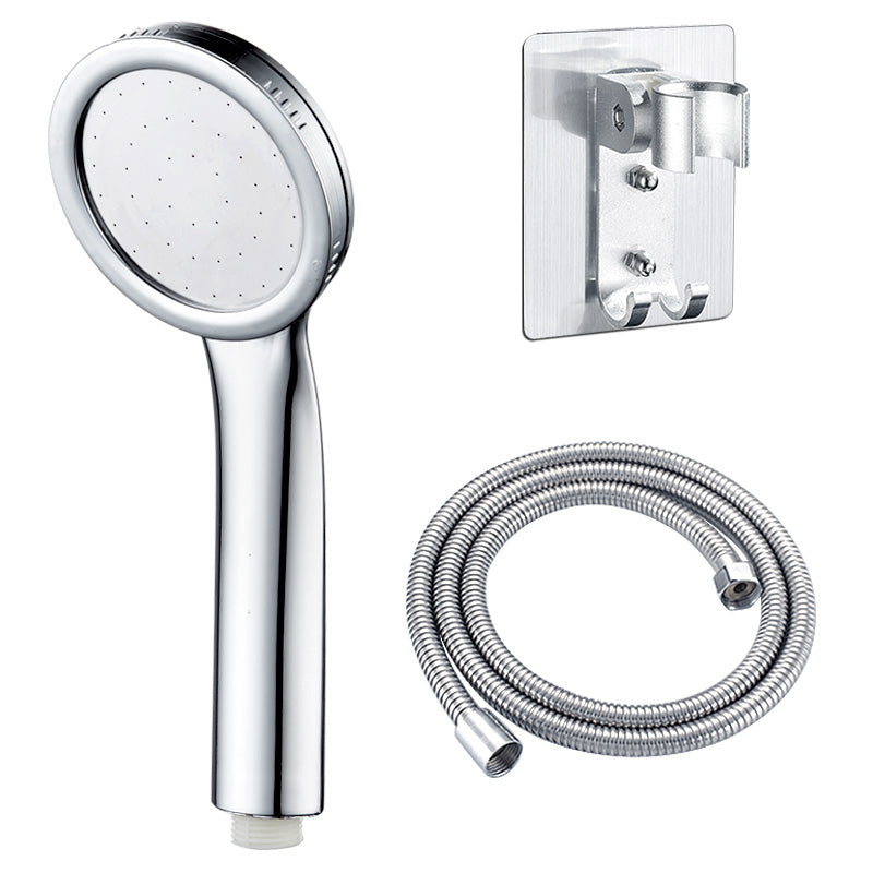 BowLift | Contemporary Silver Round Shower Head Water Efficient Standard Spray Head